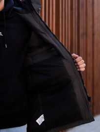 Parka zimowa Staff to black & graphite