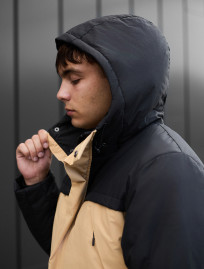 Parka zimowa Staff to black & beige