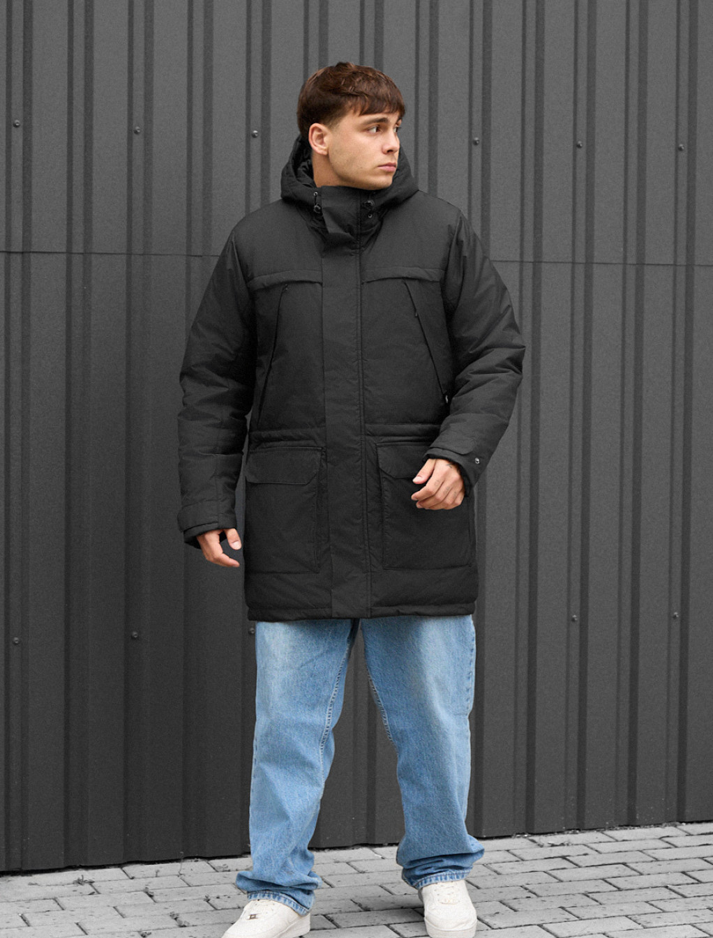  Parka zimowa Staff to black