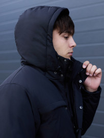 Zimowa parka Staff to black