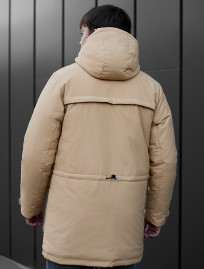 Parka zimowa Staff to beige