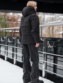 Damska kurtka zimowa Staff tr black oversize