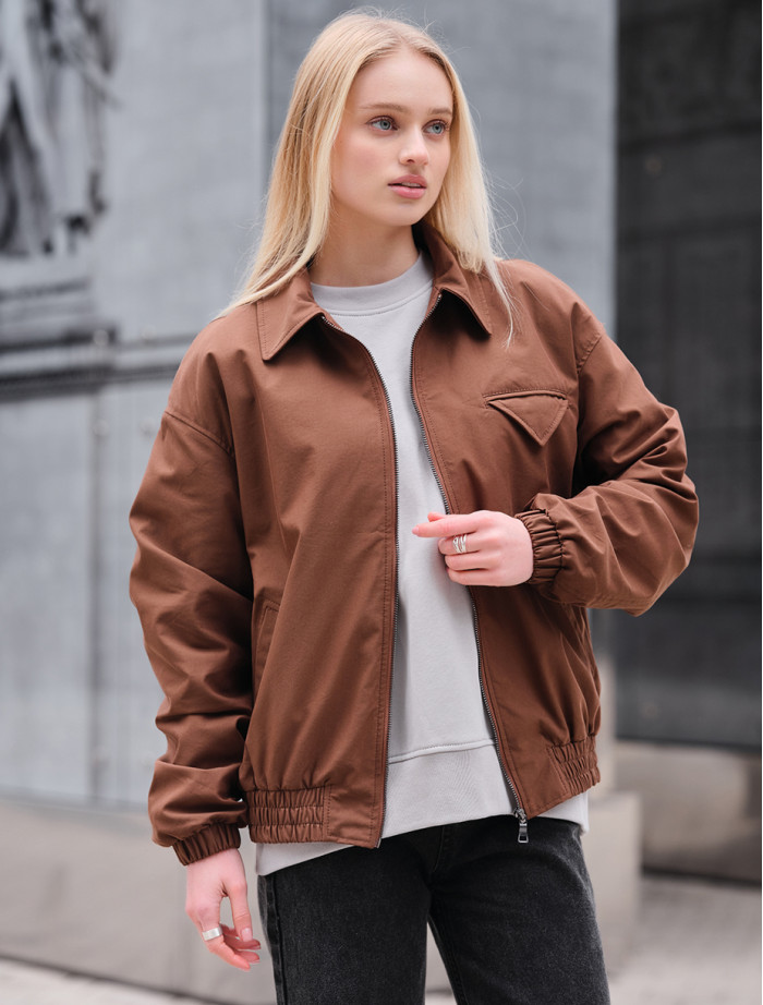 Bomberka damska Staff litz brown