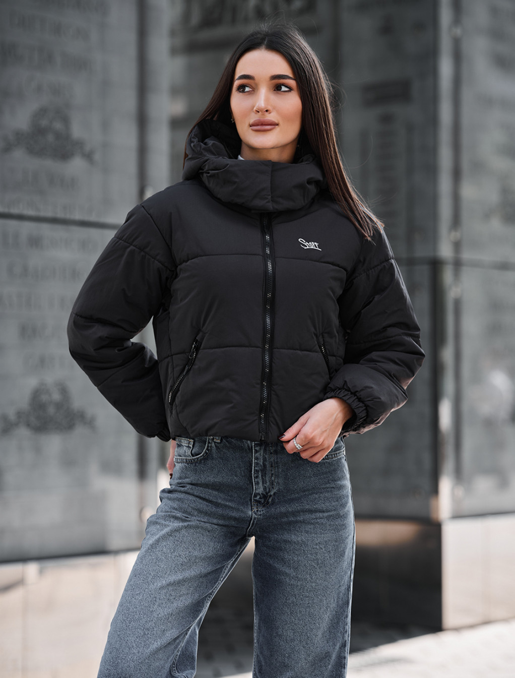 Kurtka Staff duxo dark gray