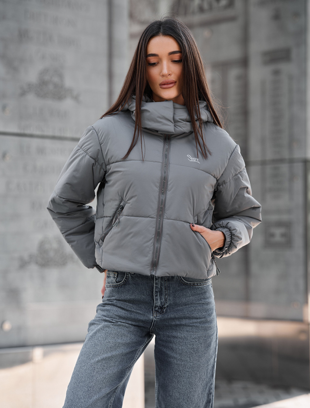 Kurtka Staff duxo gray