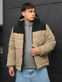 Kurtka Staff loxx light brown & black