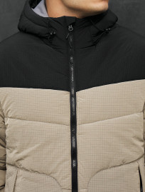 Kurtka Staff loxx light brown & black