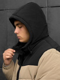 Kurtka Staff loxx light brown & black