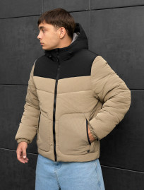 Kurtka Staff loxx light brown & black