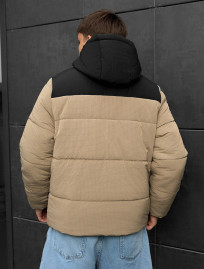 Kurtka Staff loxx light brown & black