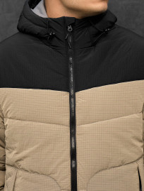 Kurtka Staff loxx light brown & black