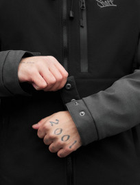 Kurtka soft shell Staff nexa black & dark gray