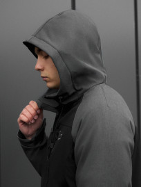 Kurtka soft shell Staff nexa black & dark gray