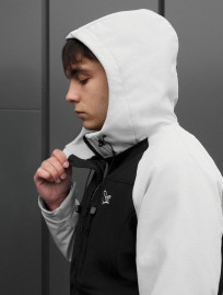 Kurtka soft shell Staff nexa black & light gray