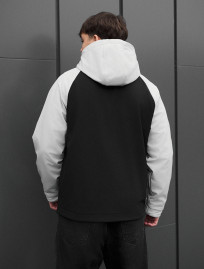 Kurtka soft shell Staff nexa black & light gray