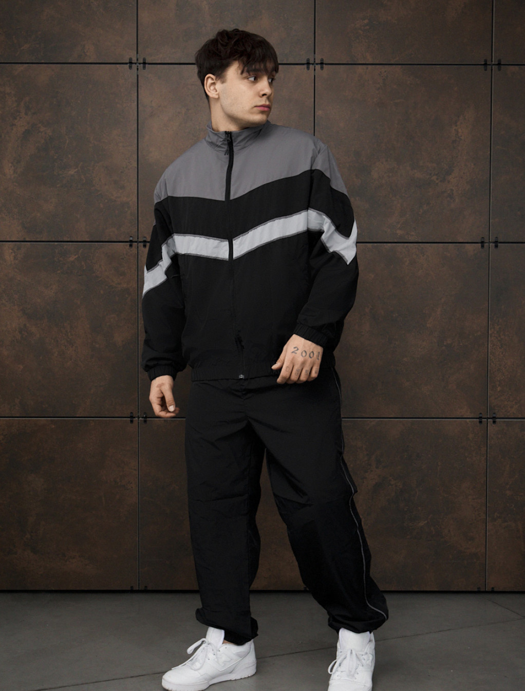 Dres Staff rik black & gray oversize