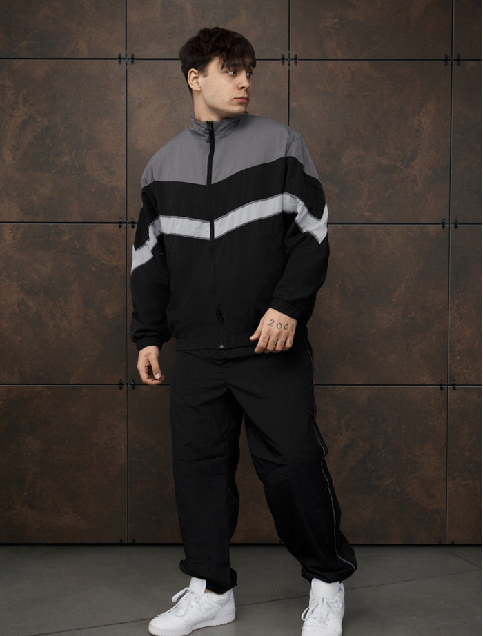 Dres Staff rik black & gray oversize