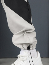 Dres Staff dia zip black & light gray oversize