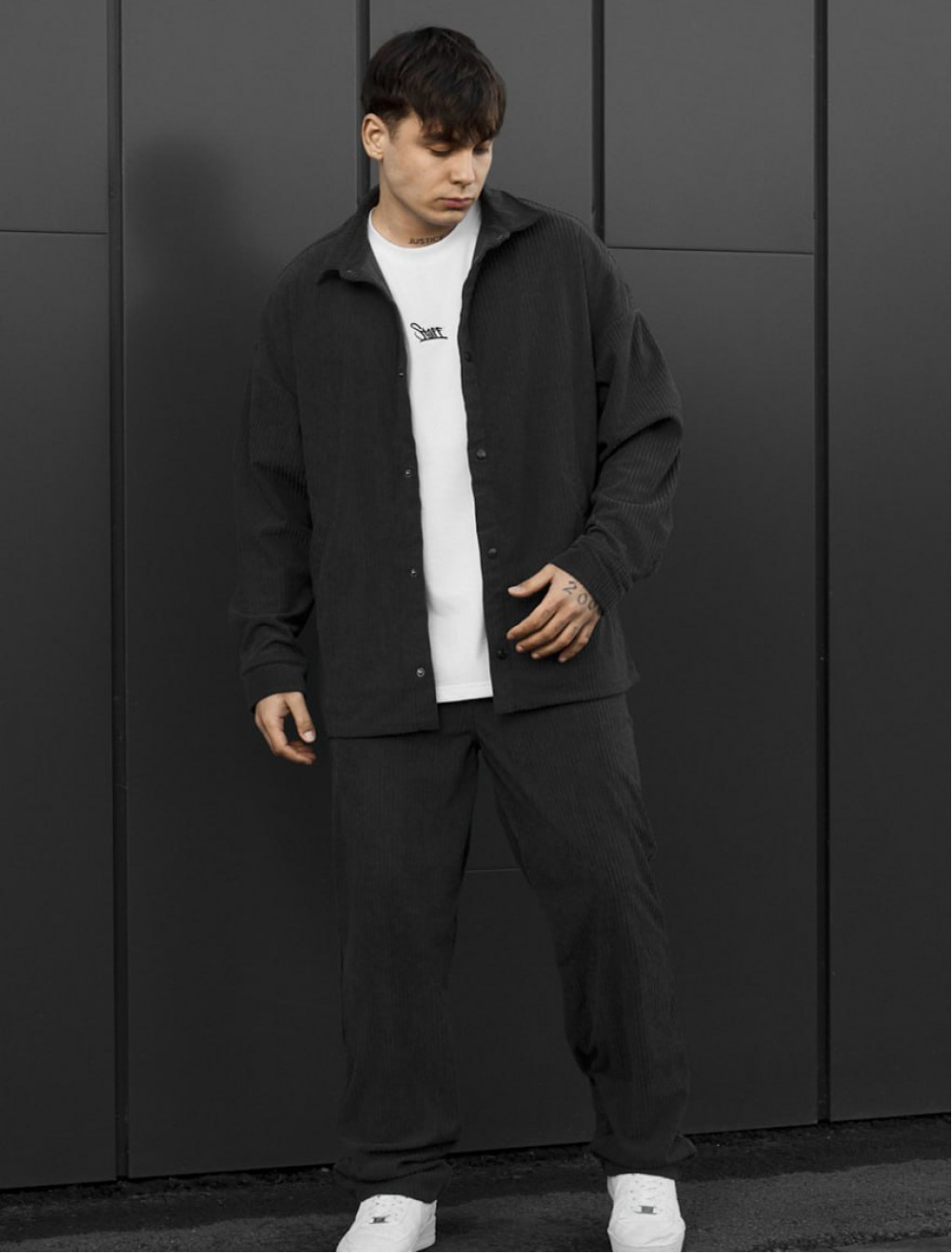 Komplet Staff kam dark gray