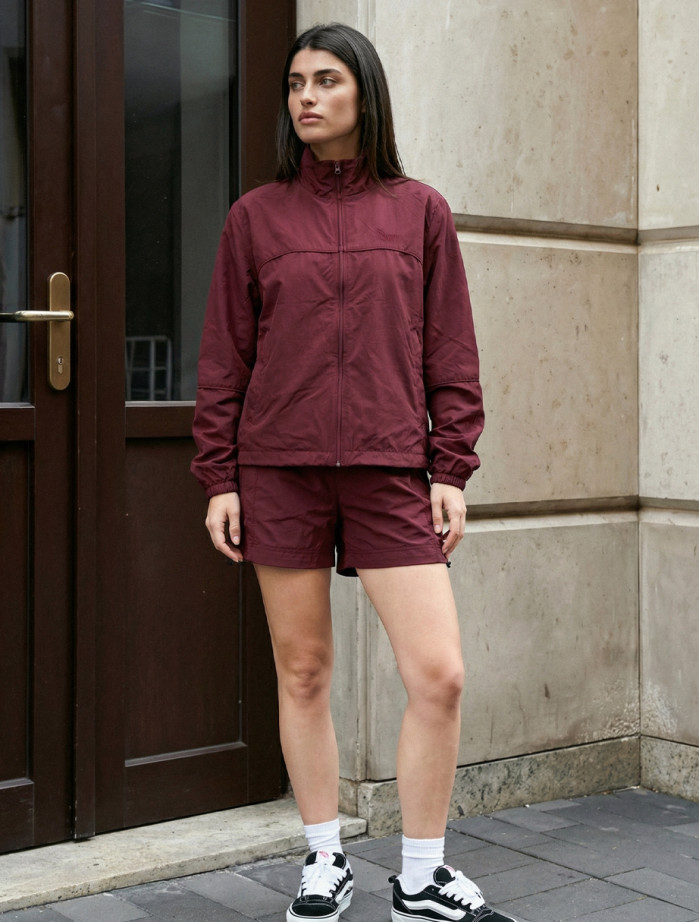 Komplet wiatrówka + spodenki Staff sum logo bordo