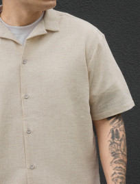 Komplet koszula + spodenki Staff ind beige