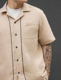 Komplet koszula + spodenki Staff yah beige