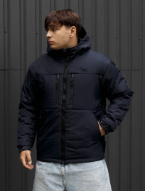 Kurtka zimowa Staff  br navy logo