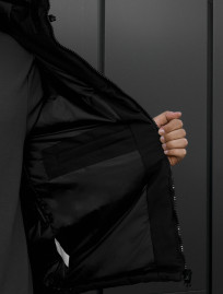 Kurtka zimowa Staff  br black logo