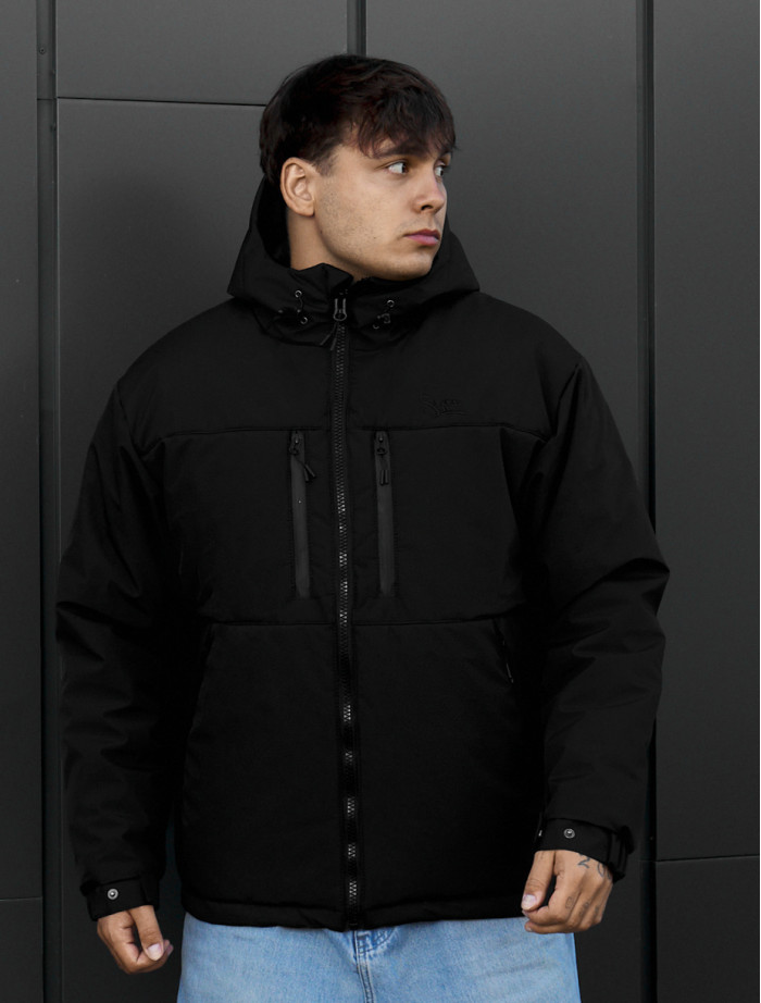 Kurtka zimowa Staff  br black logo