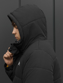Kurtka zimowa Staff mu logo black