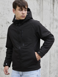 Kurtka Staff soft shell mo black