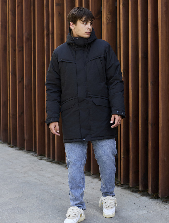 Zimowa parka Staff st black