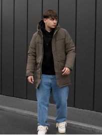 Parka zimowa Staff st dark khaki