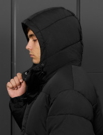 Kurtka zimowa Staff zyne black oversize