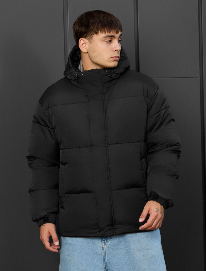 Kurtka zimowa Staff zyne black oversize