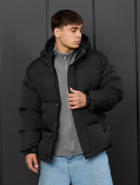 Kurtka zimowa Staff zyne black oversize