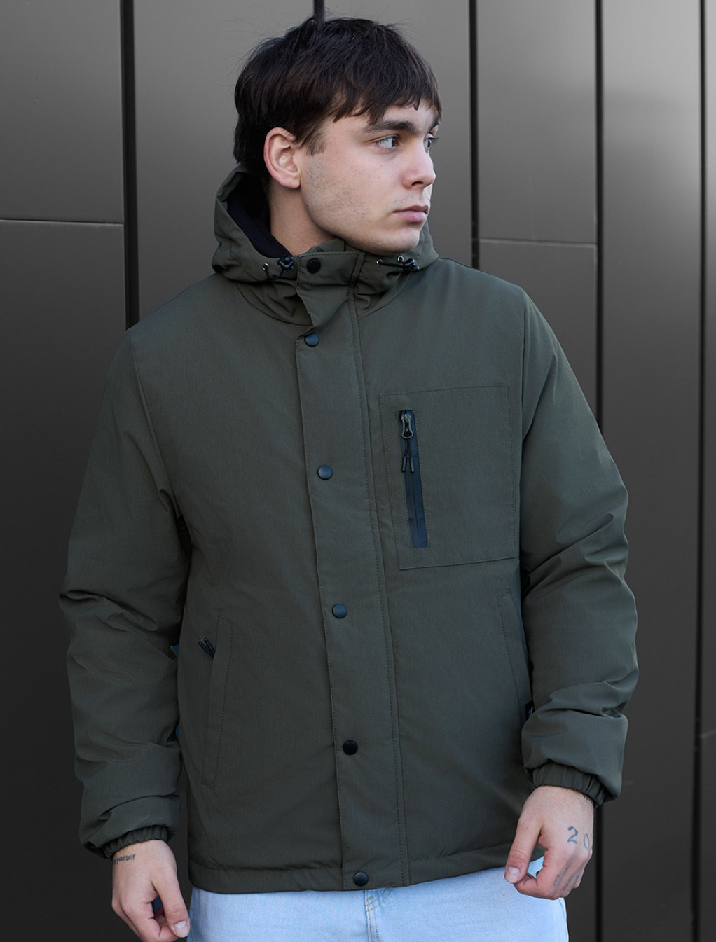 Kurtka Staff cam dark khaki