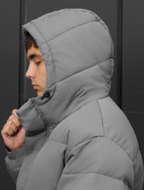 Kurtka zimowa Staff zyne gray oversize