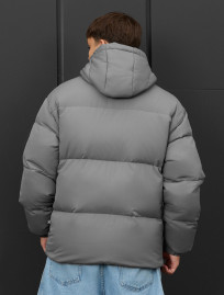 Kurtka zimowa Staff zyne gray oversize