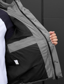 Kurtka zimowa Staff zyne gray oversize