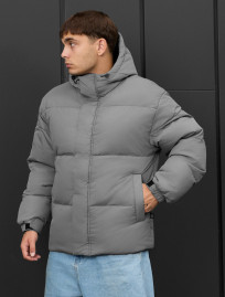 Kurtka zimowa Staff zyne gray oversize