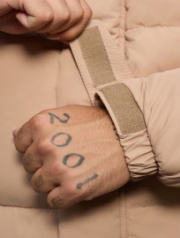 Kurtka zimowa Staff zyne beige oversize