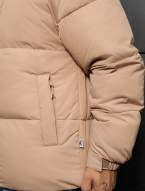 Kurtka zimowa Staff zyne beige oversize