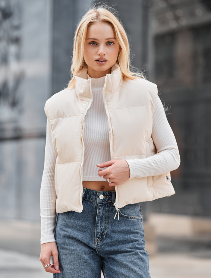 Kamizelka Staff dael milk