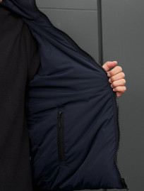 Dwustronna zimowa kurtka Staff rovx black & navy