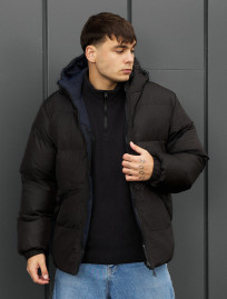 Dwustronna zimowa kurtka Staff rovx black & navy