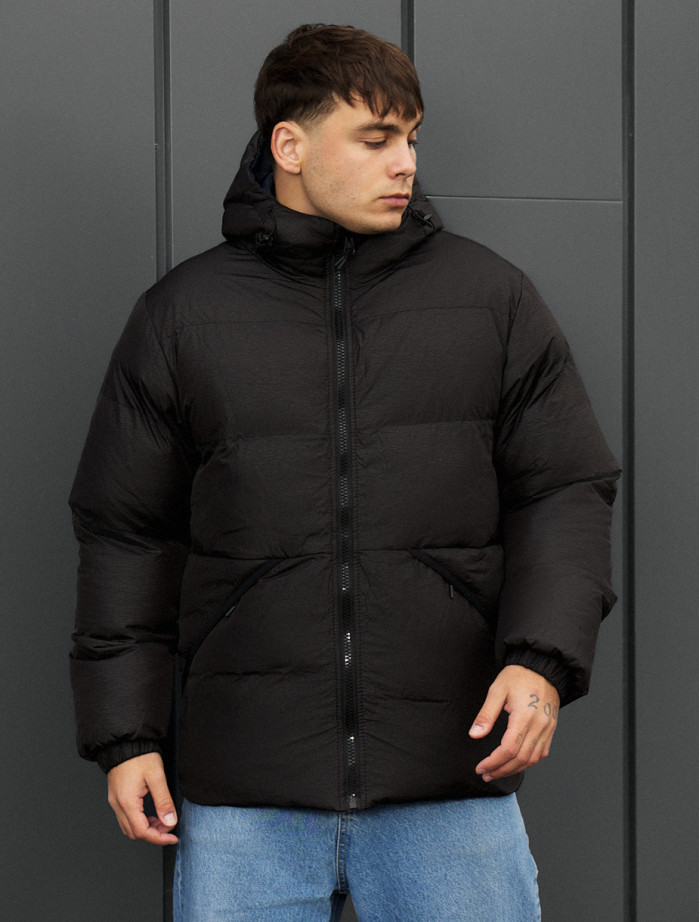 Dwustronna zimowa kurtka Staff rovx black & navy