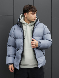 Kurtka zimowa dwustronna Staff rovx black & blue gray