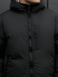 Kurtka zimowa dwustronna Staff rovx black & blue gray