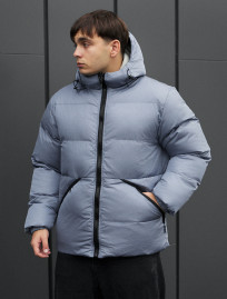 Kurtka zimowa dwustronna Staff rovx black & blue gray